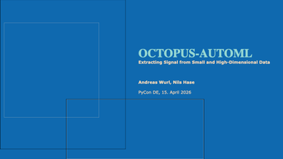 First page of Octopus AutoML, slide deck