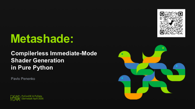 First page of Metashade Slides