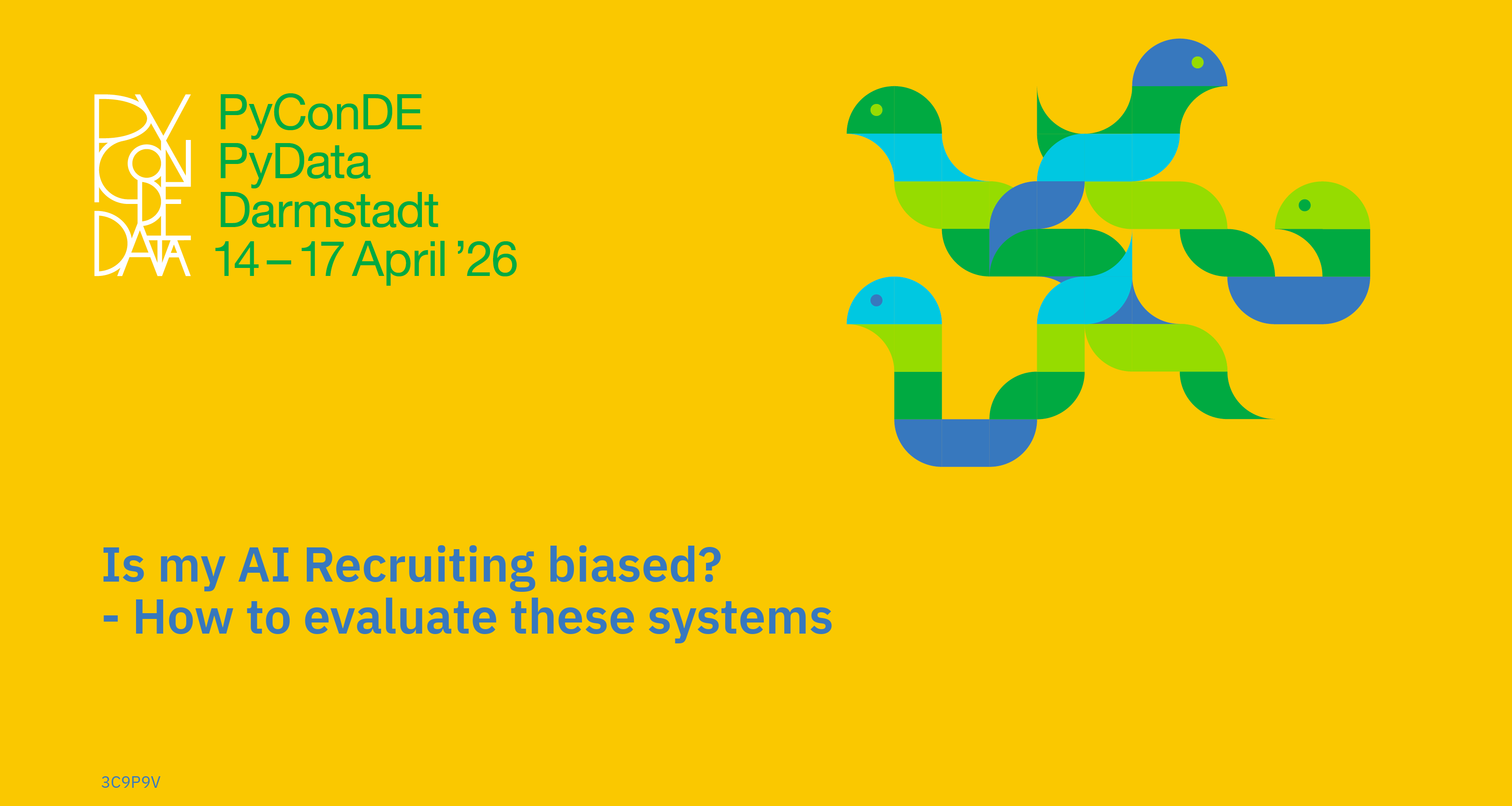 Social card for talk: Is my AI Recruiting biased? - How to evaluate these systems