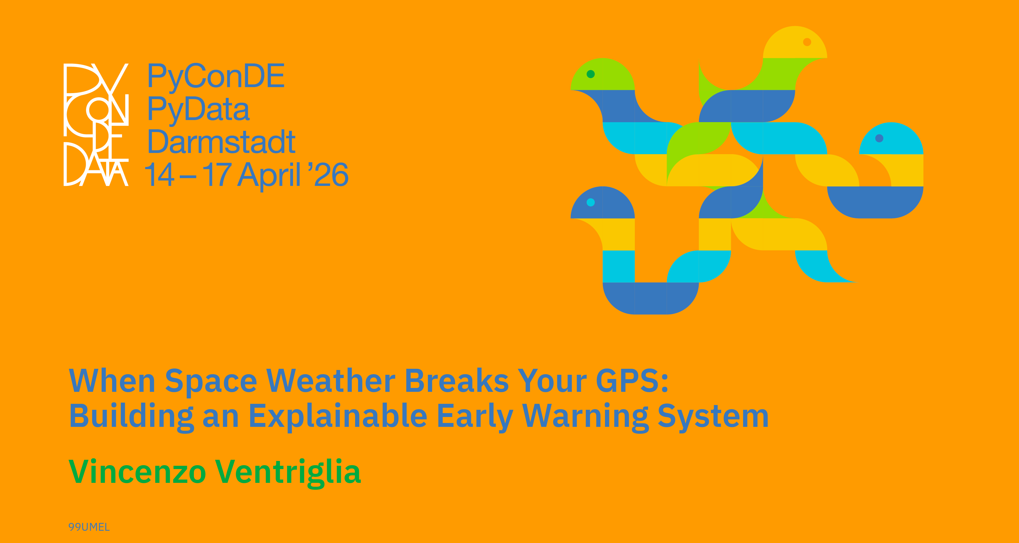 Social card for talk: When Space Weather Breaks Your GPS: Building an Explainable Early Warning System