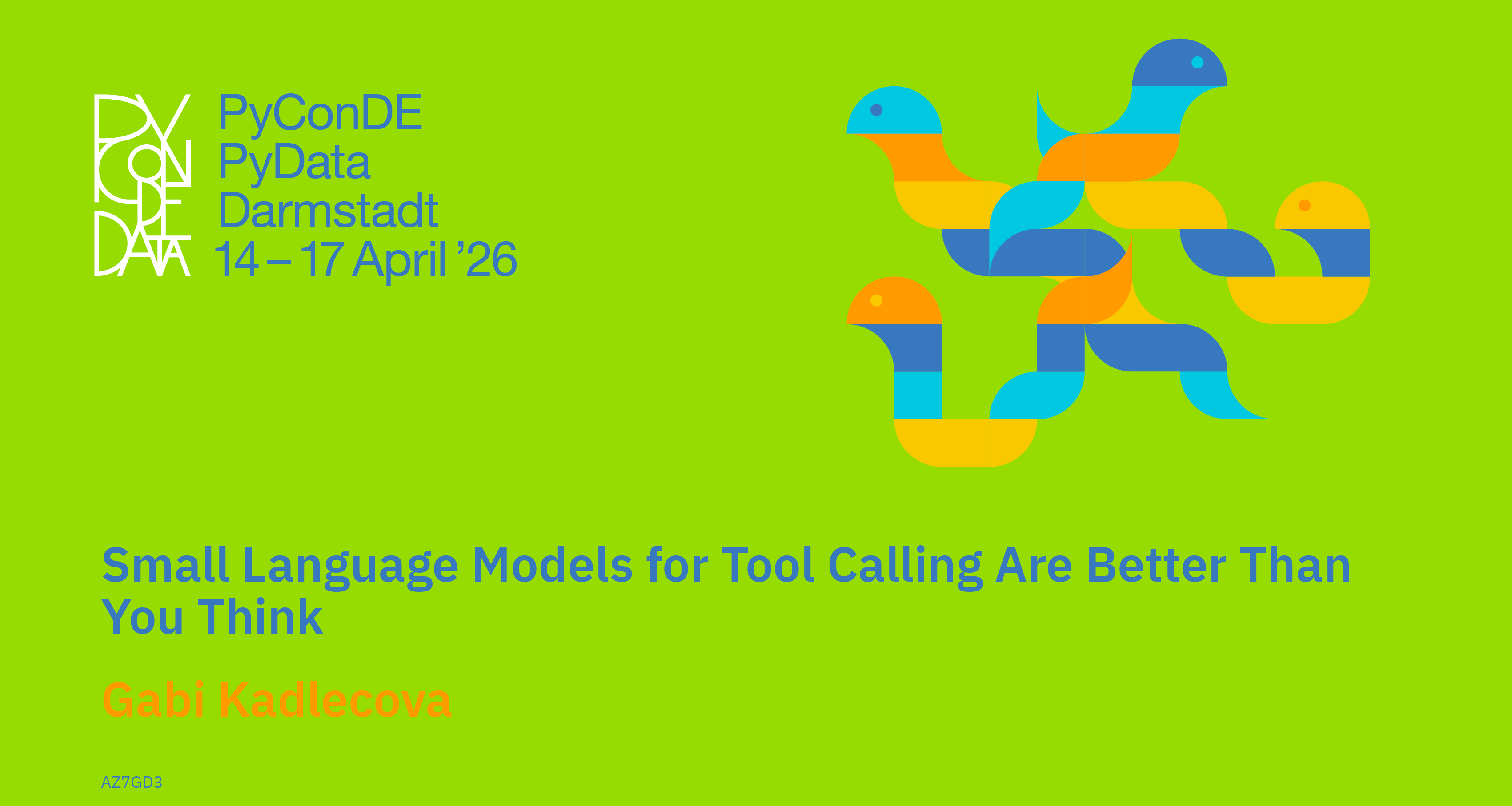 Social card for talk: Small Language Models for Tool Calling Are Better Than You Think