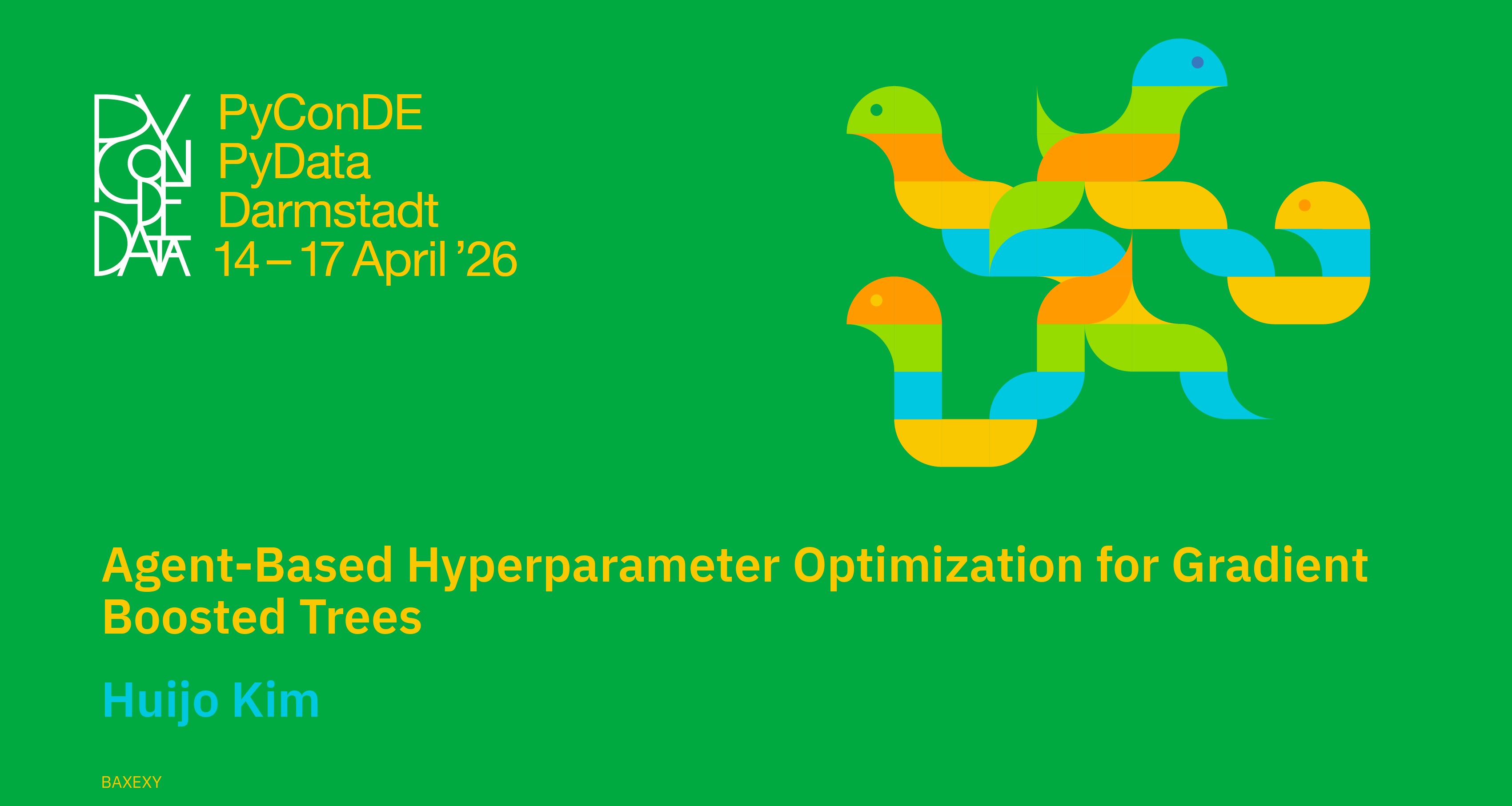 Social card for talk: Agent-Based Hyperparameter Optimization for Gradient Boosted Trees