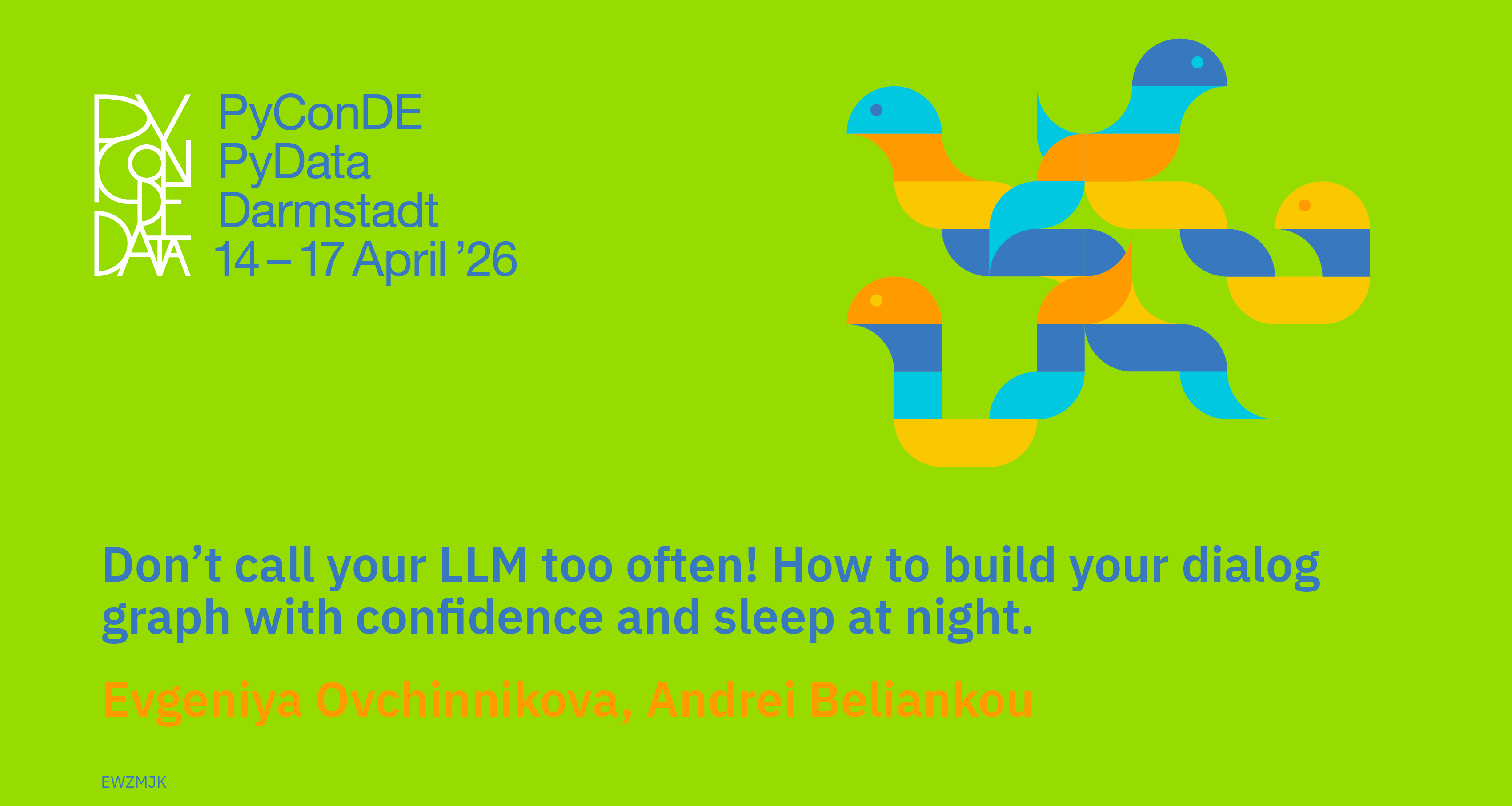 Social card for talk: Don’t call your LLM too often! How to build your dialog graph with confidence and sleep at night.