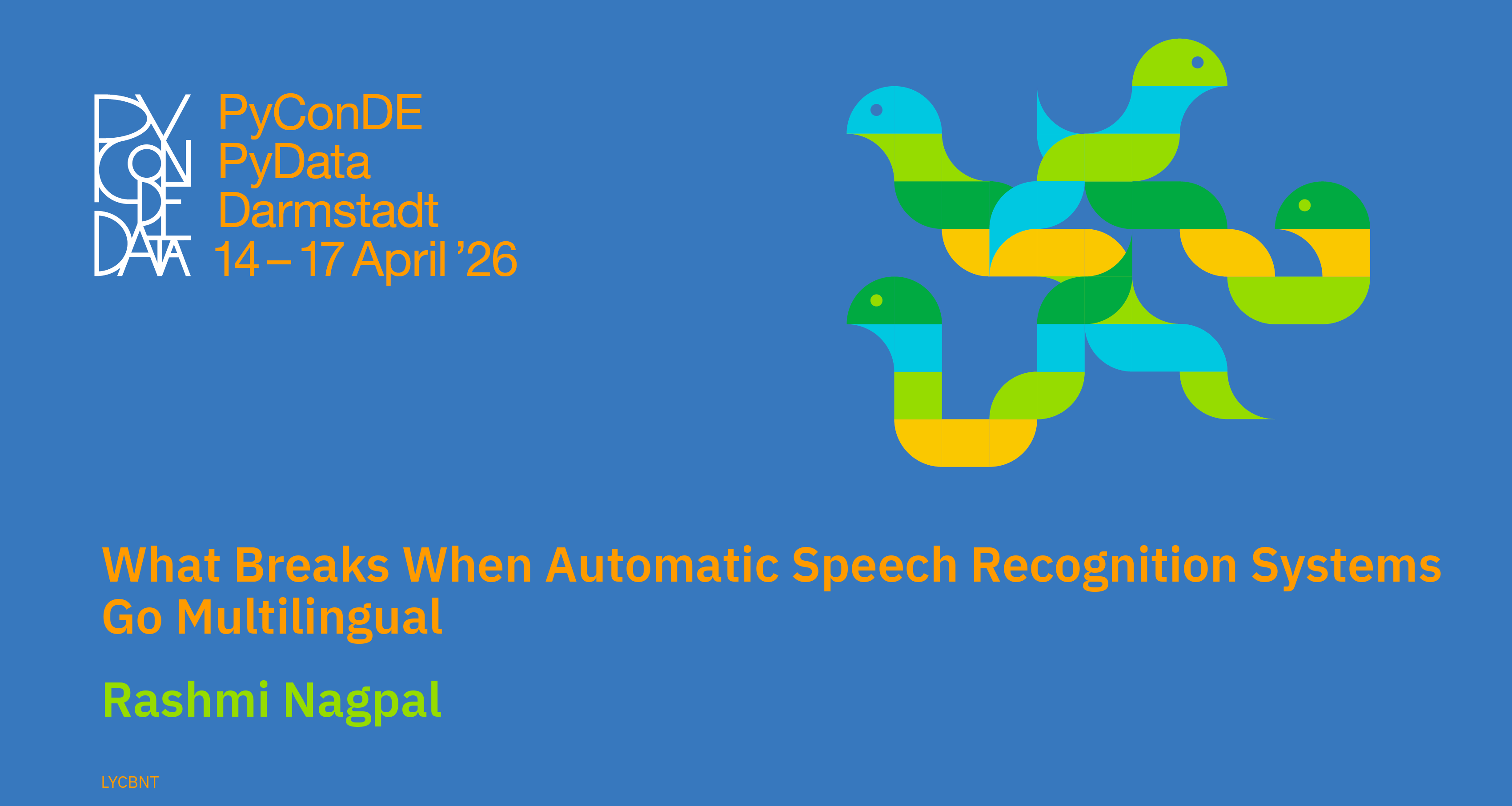 Social card for talk: What Breaks When Automatic Speech Recognition Systems Go Multilingual