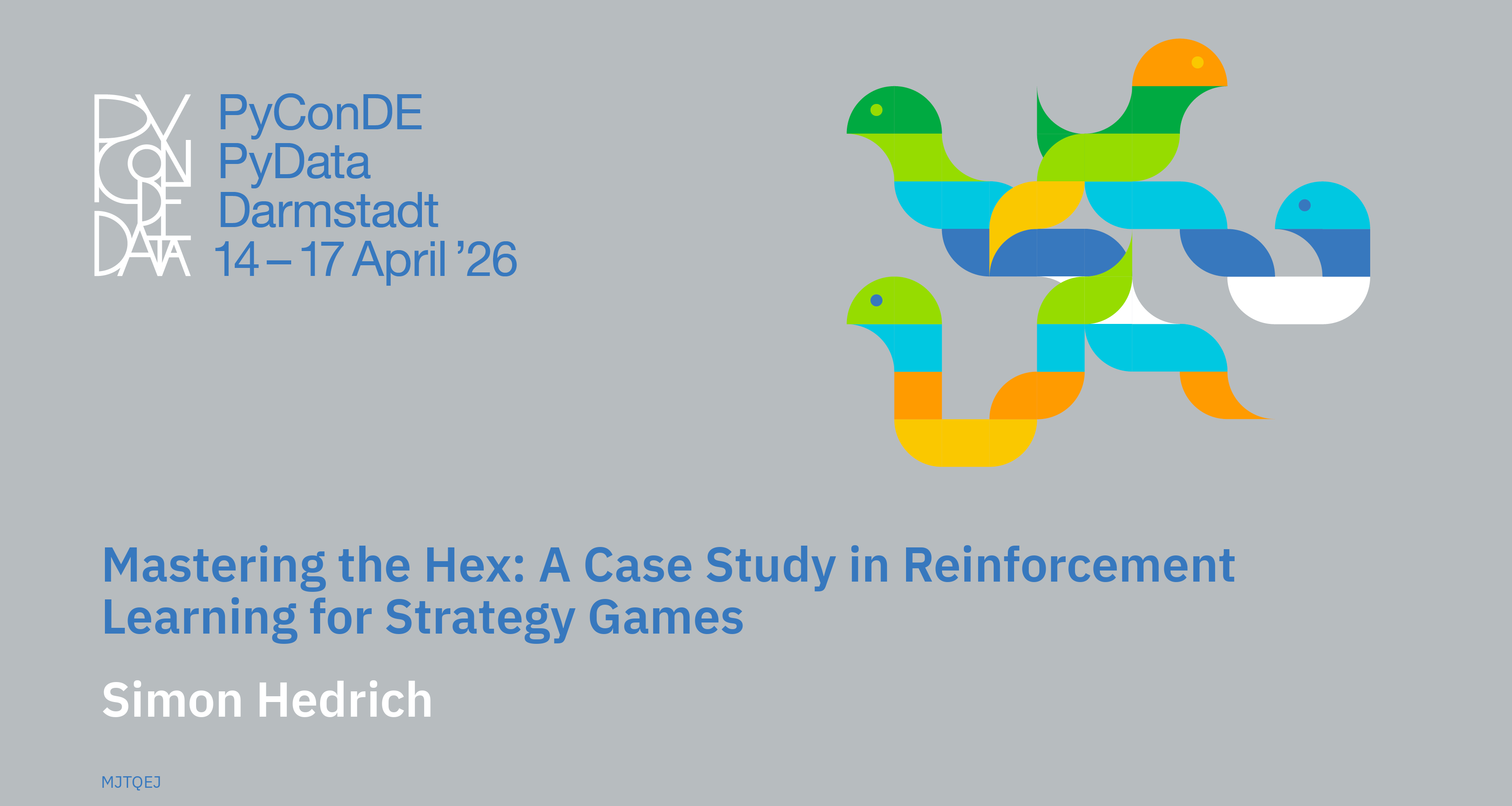 Social card for talk: Mastering the Hex: A Case Study in Reinforcement Learning for Strategy Games