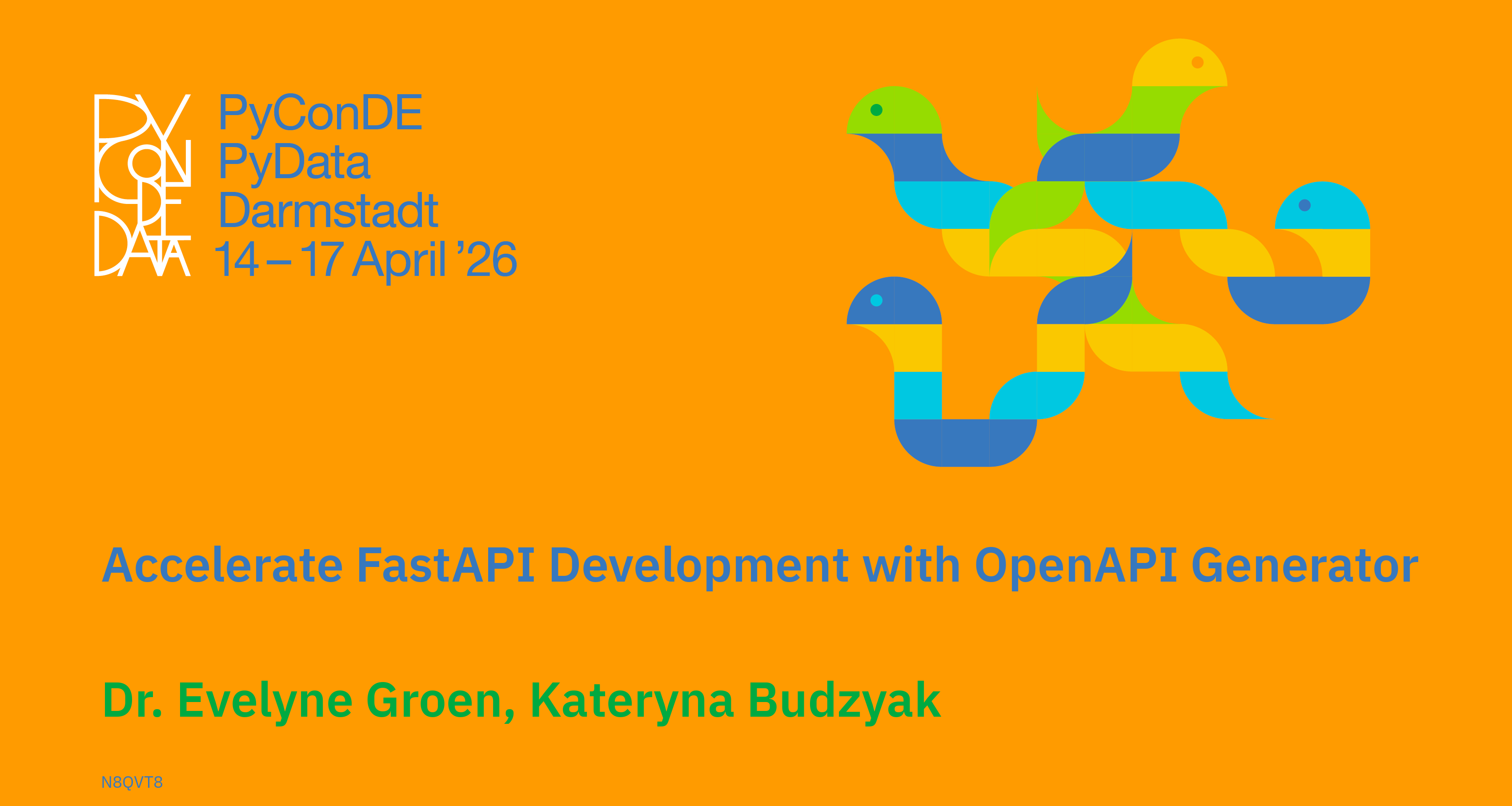Social card for talk: Accelerate FastAPI Development with OpenAPI Generator