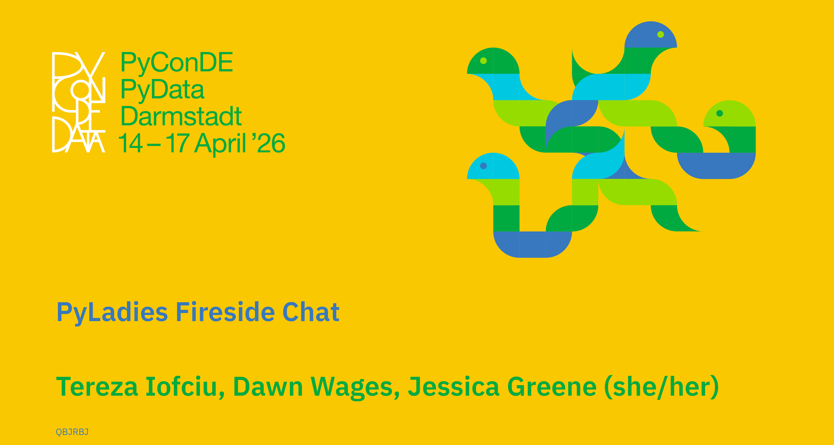 Social card for talk: PyLadies Fireside Chat