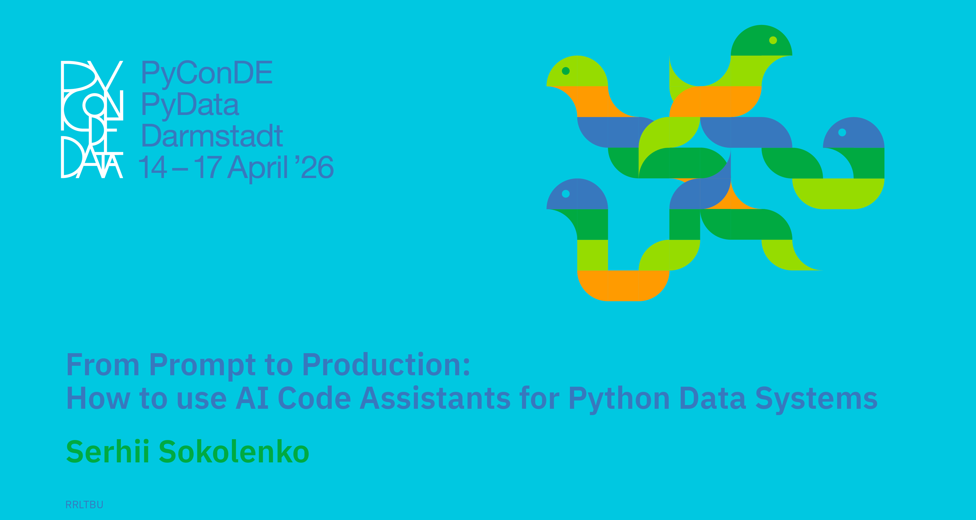 Social card for talk: From Prompt to Production: How to use AI Code Assistants for Python Data Systems