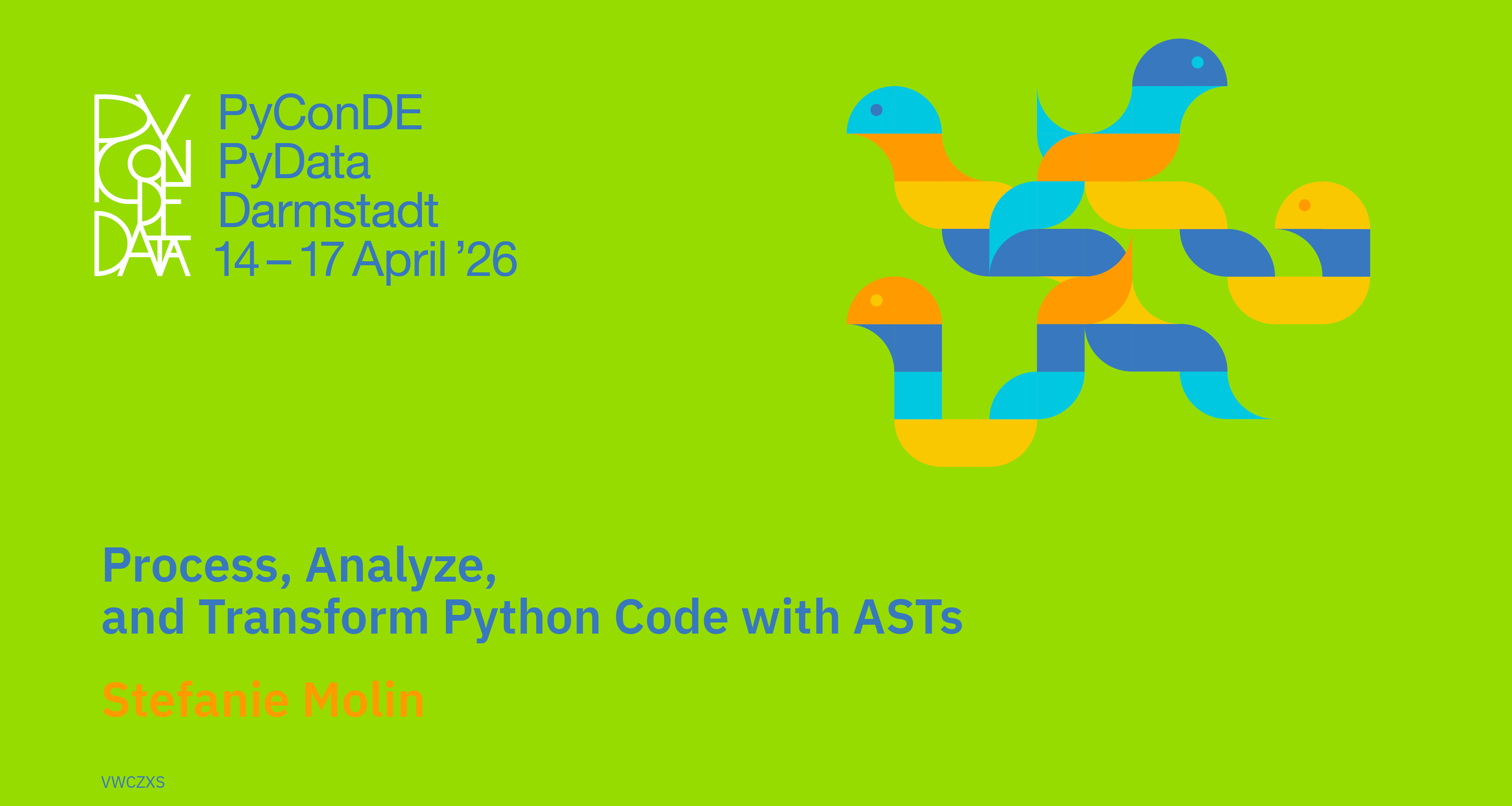 Social card for talk: Process, Analyze, and Transform Python Code with ASTs