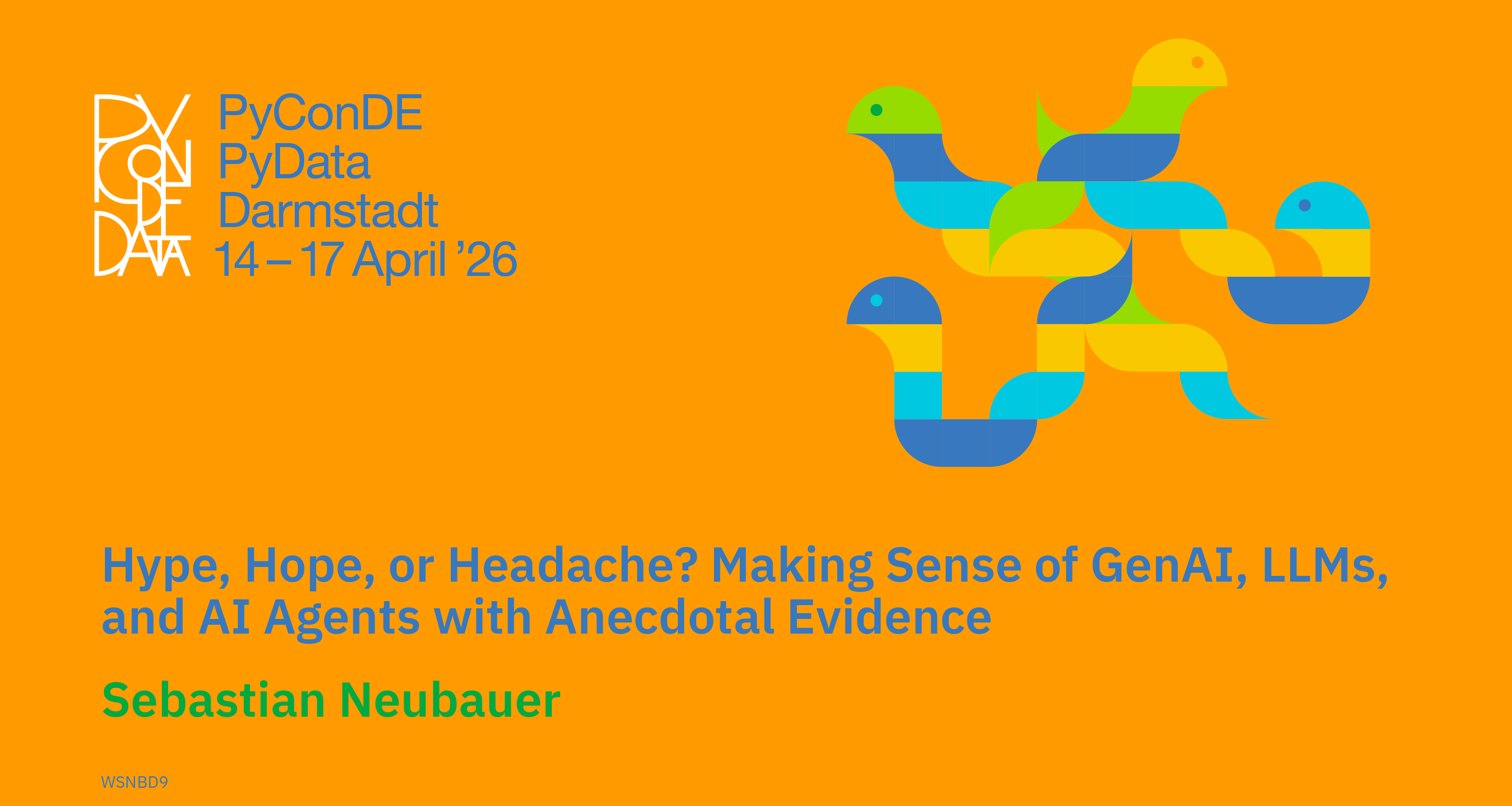 Social card for talk: Hype, Hope, or Headache? Making Sense of GenAI, LLMs, and AI Agents with Anecdotal Evidence