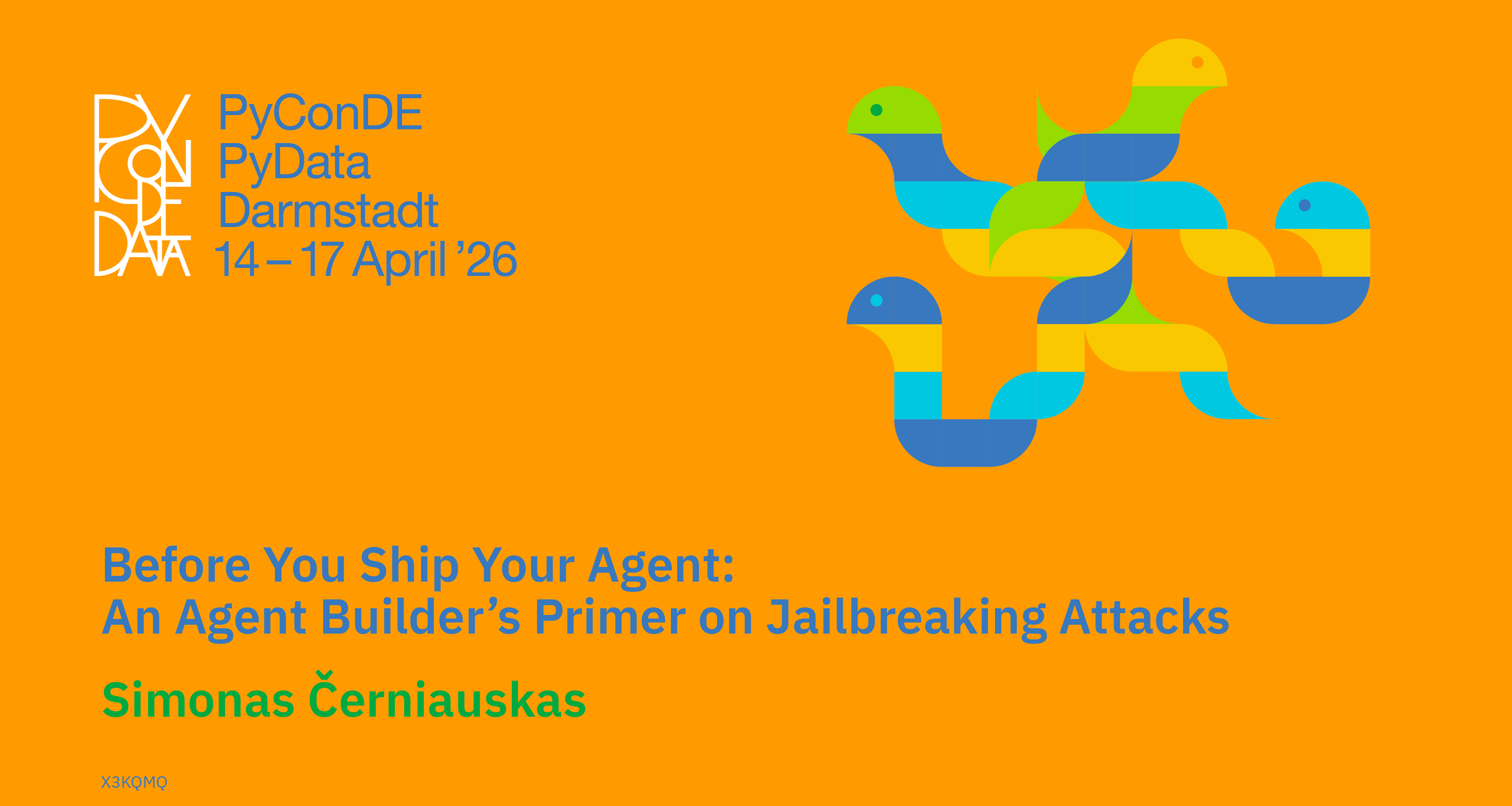Social card for talk: Before You Ship Your Agent: An Agent Builder’s Primer on Jailbreaking Attacks